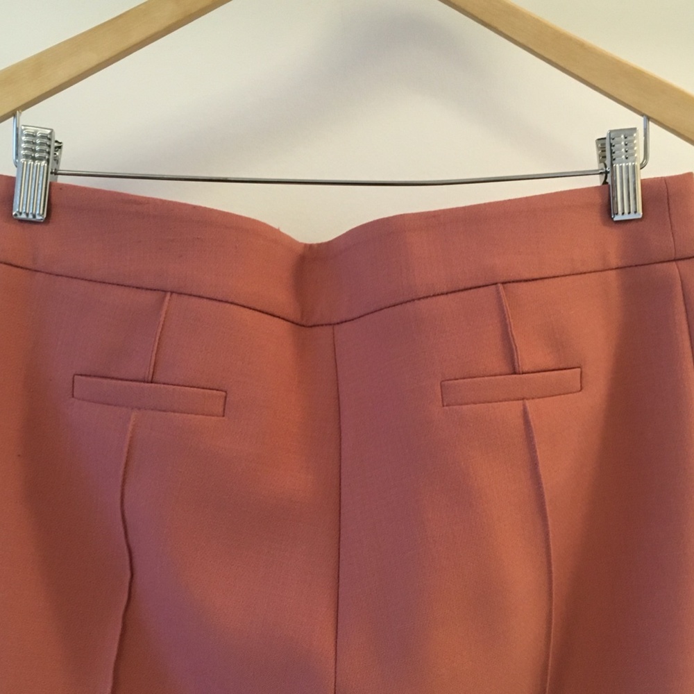 Smythe Pink Pantsuit Trousers pants in bisque Size 8 - Picture 7 of 11
